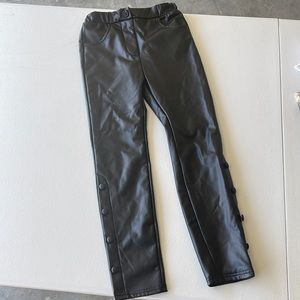 Shein kids leather pants.